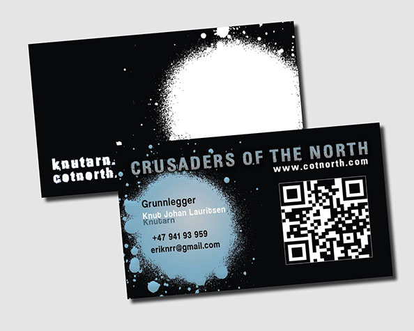 Bilde av Crusaders of the North visitkort